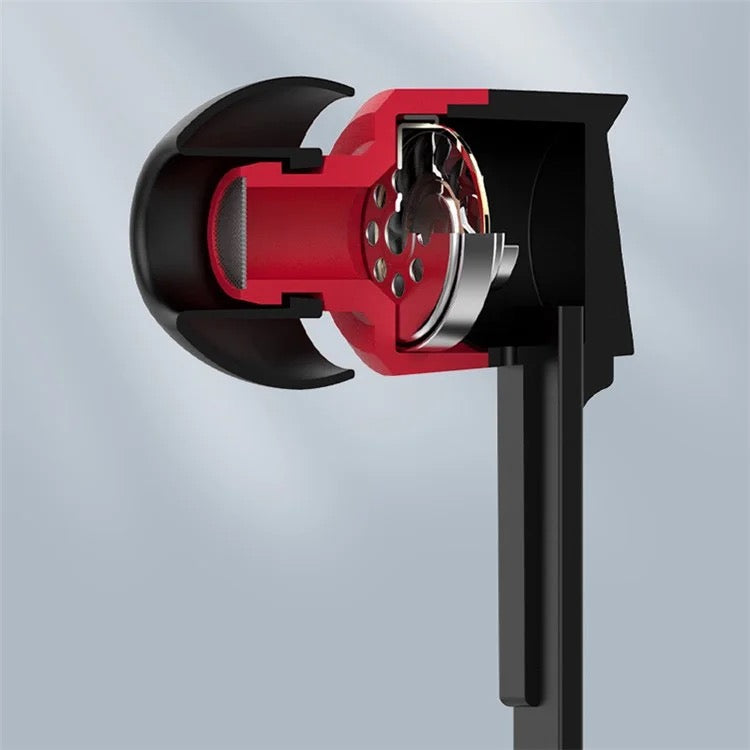 3.5mm Wired Earphones – 10mm Dynamic Drivers | TPE Flat Cable | Inline Controls