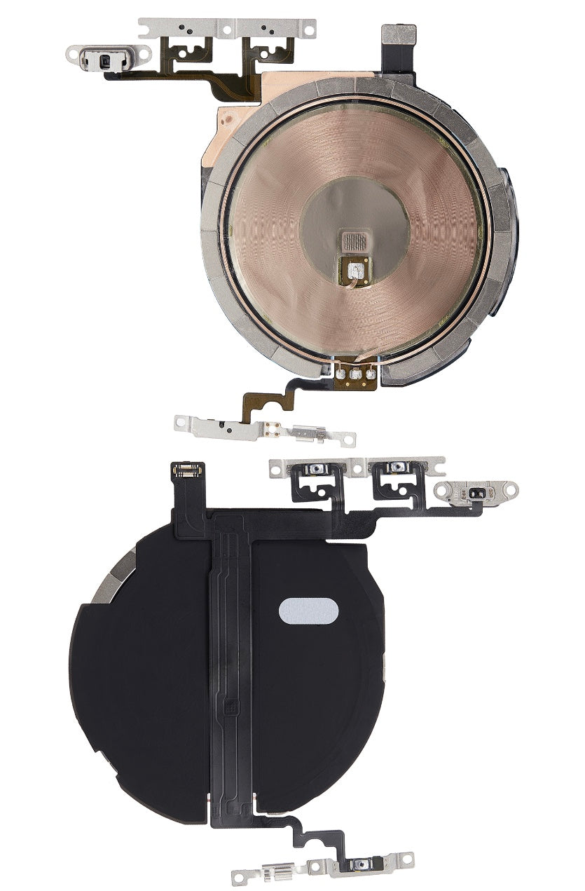 NFC with Power & Volume Flex Cable Compatible with iPhone 13 Mini – Internal Wireless + Button Strip | A2628 A2630 A2629