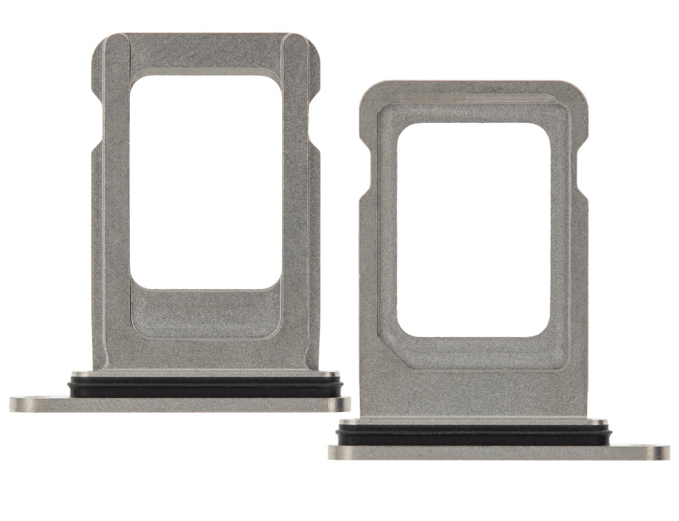 SIM Tray Compatible with iPhone 12 Pro Max & 12 Pro – Silver Nano Card Slot Holder | A2342 A2410 A2411 A2412 A2341 A2406 A2407 A2408