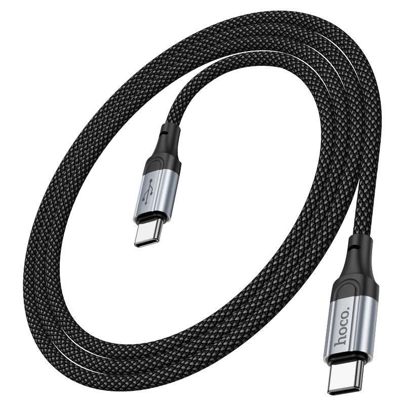 60W Braided Fast Charging Cable – 1M Safe & Anti-Bending USB Cable