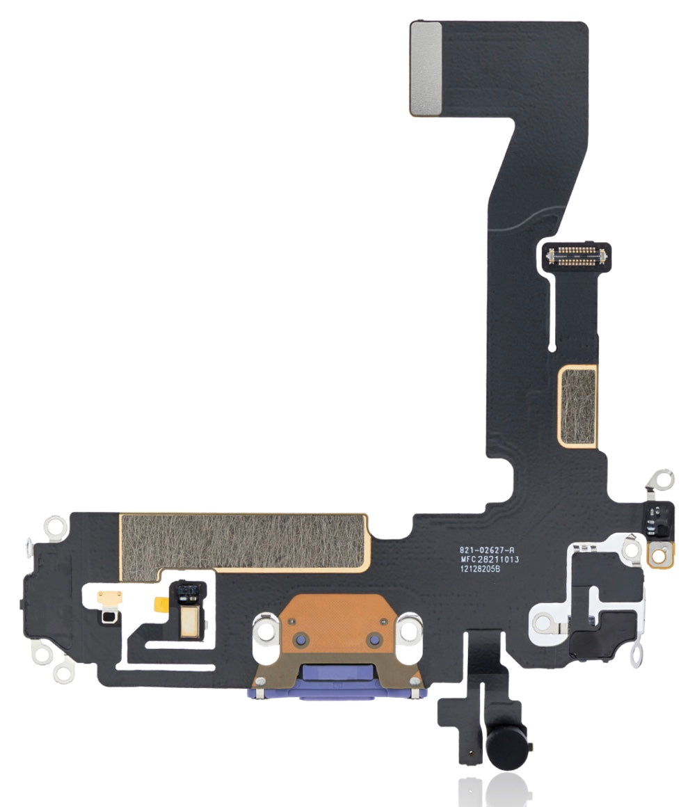 Charging Port Flex Cable Compatible with iPhone 12 – Purple USB Connector with Microphone | A2172 A2402 A2403 A2404