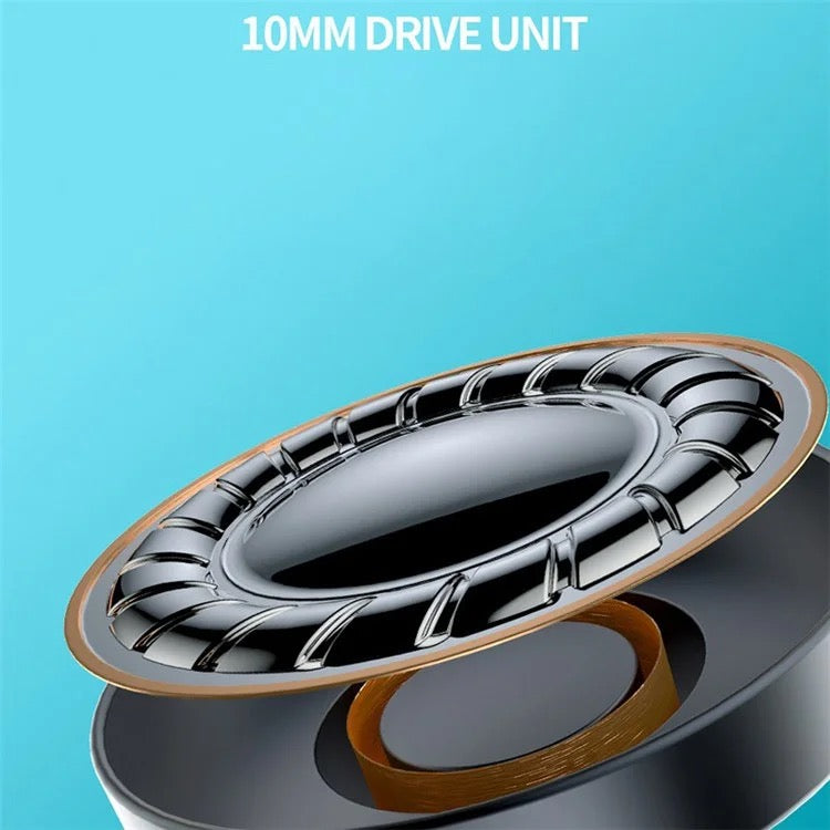 Effortless Joyful Sound | 3.5mm Wired Earphones | 10mm Drivers | Inline Controls | Tangle-Free Flat Cable