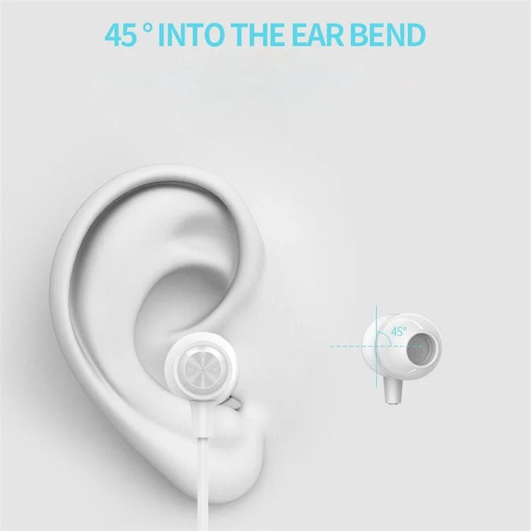 Effortless Joyful Sound | 3.5mm Wired Earphones | 10mm Drivers | Inline Controls | Tangle-Free Flat Cable