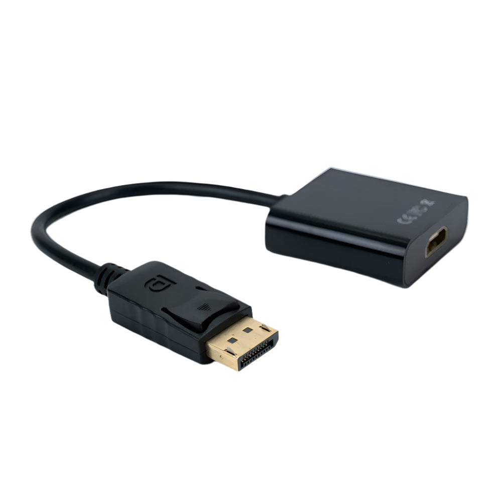 DisplayPort to HDMI Adapter Cable – 25cm Short Length (4K Ready)