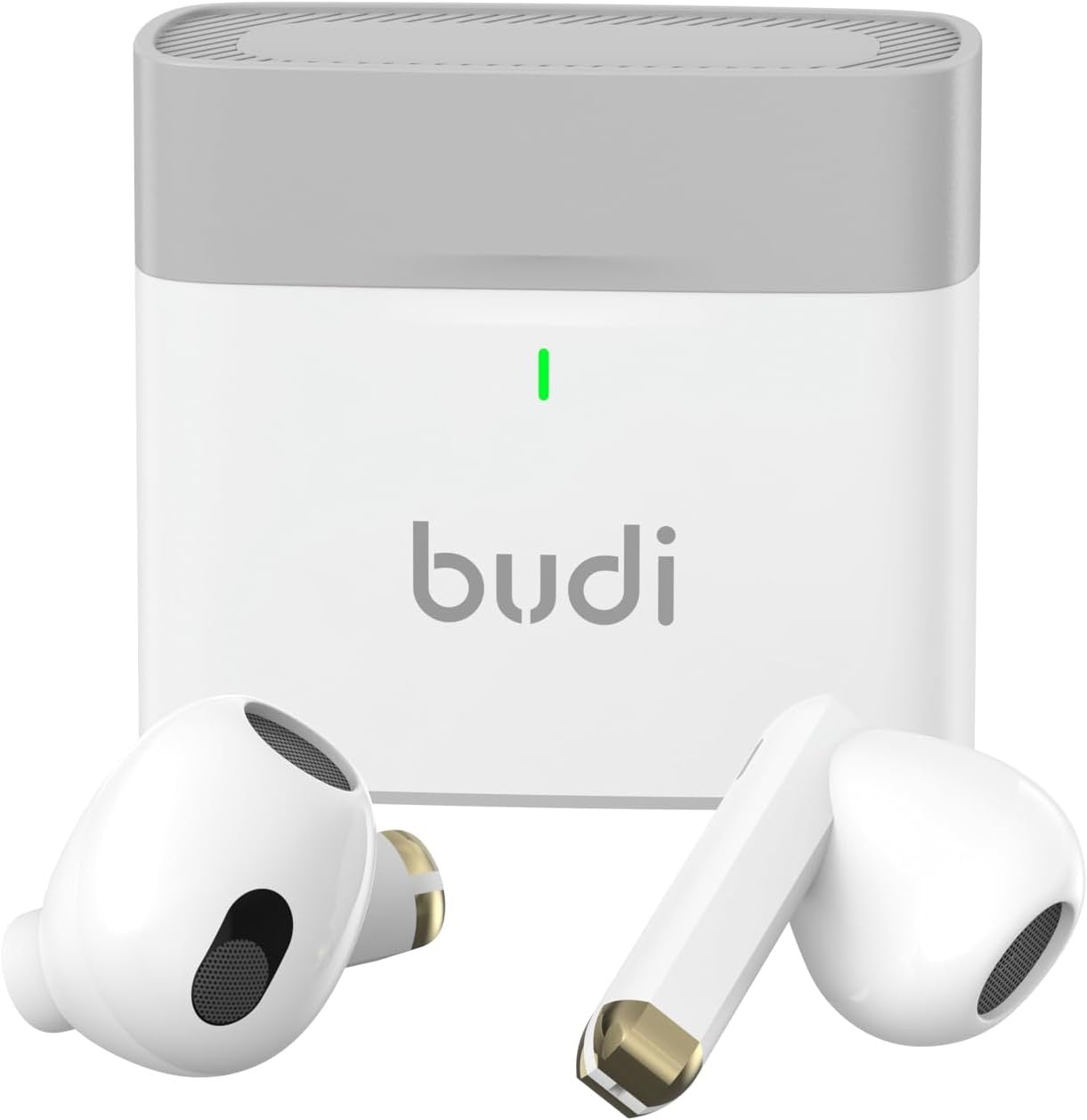 BUDI 17 True Wireless Earbuds | Bluetooth 5.3 TWS Headphones with Noise Cancellation