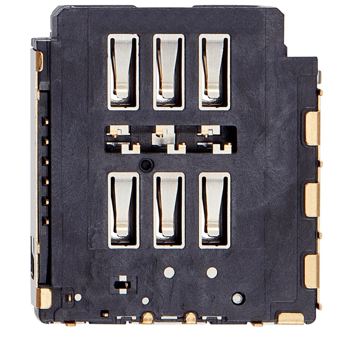 Dual SIM Card Reader Slot – Compatible with iPhone 15 Pro Max – Reclaimed Internal Connector Module