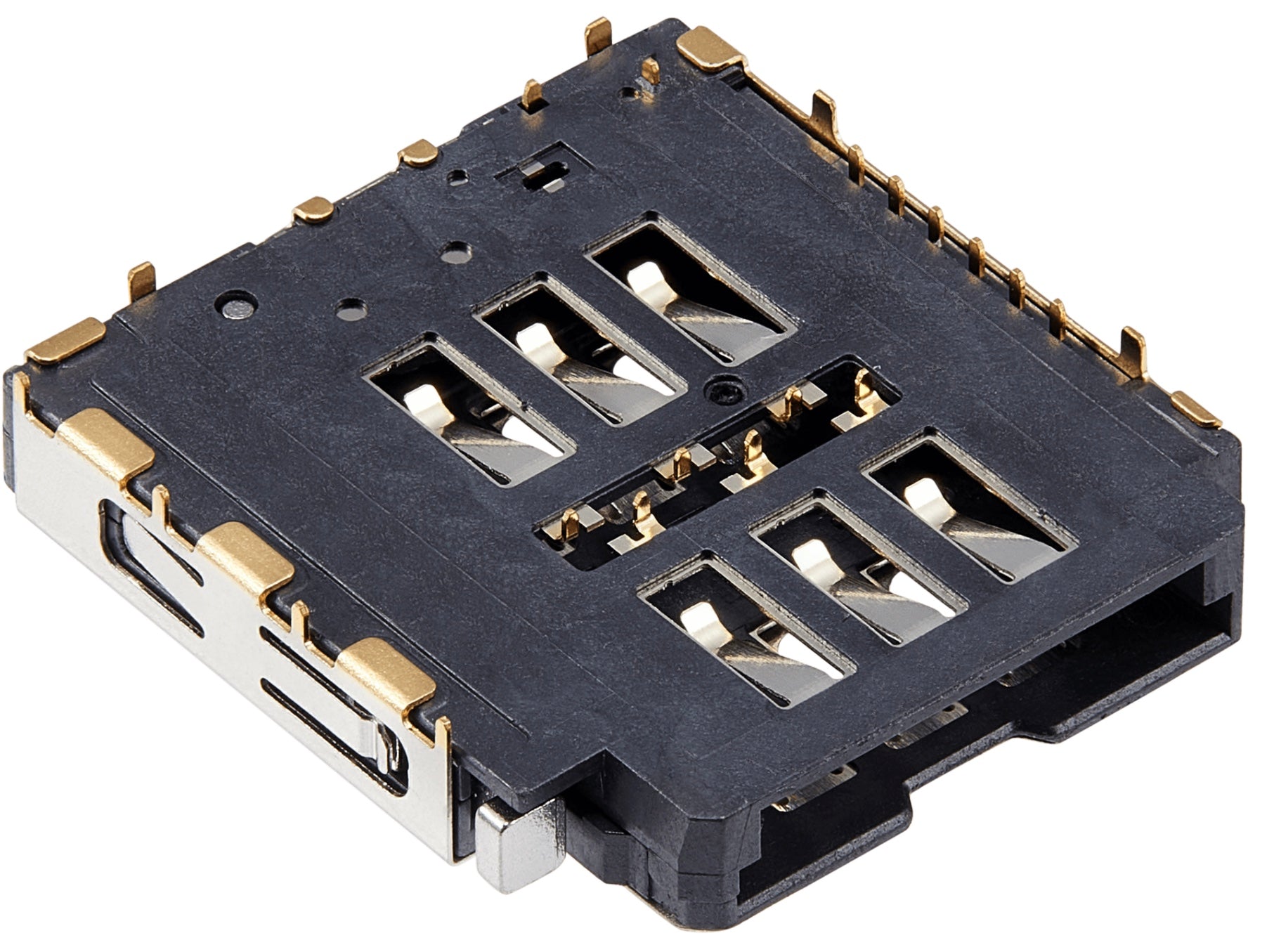 SIM Card Reader Slot – Compatible with iPhone 15 Pro – Reclaimed Internal Logic Connector