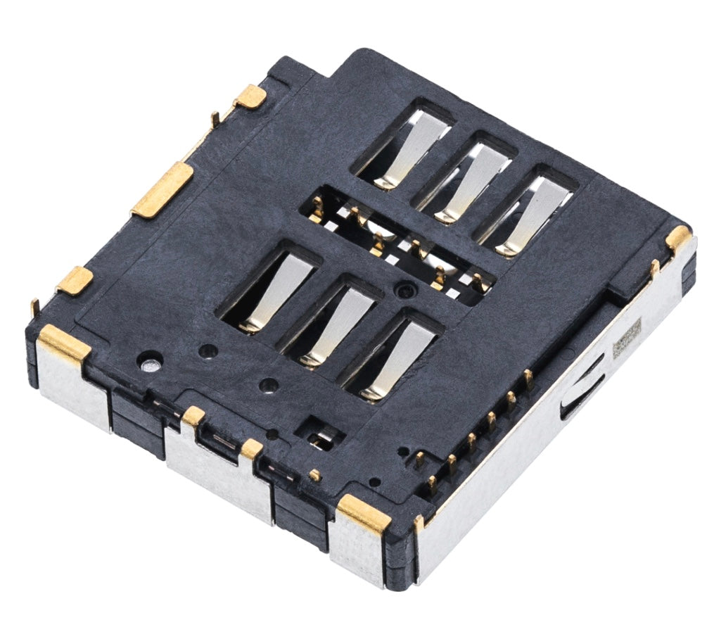 SIM Card Reader Flex Cable Compatible with iPhone 11 Pro / 11 Pro Max – Nano SIM Logic Connector | A2160 A2215 A2217 A2161 A2218 A2220