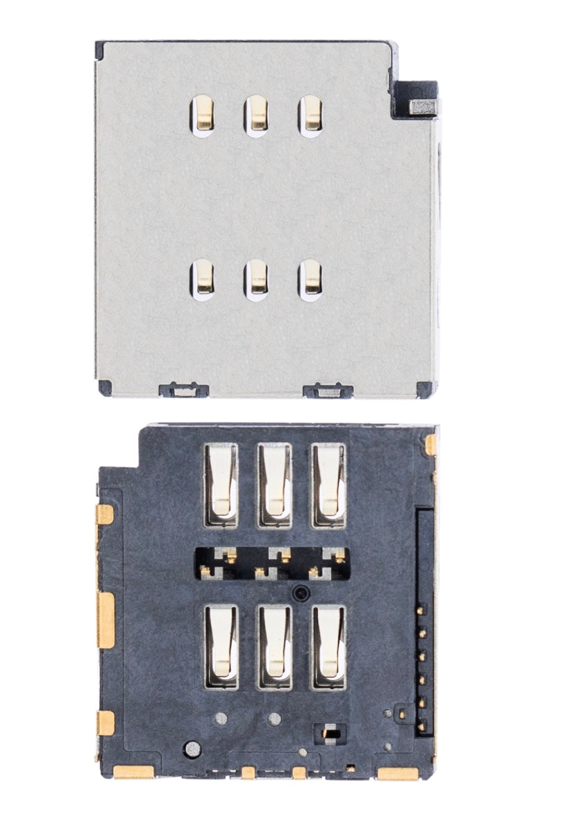 SIM Card Reader Flex Cable Compatible with iPhone 11 Pro / 11 Pro Max – Nano SIM Logic Connector | A2160 A2215 A2217 A2161 A2218 A2220