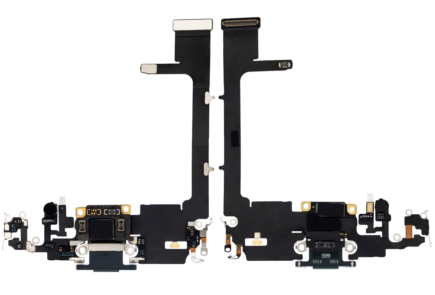 Charging Port Flex Cable Sub Board Compatible with iPhone 11 Pro – Green USB Connector with Microphone | A2160 A2215 A2217