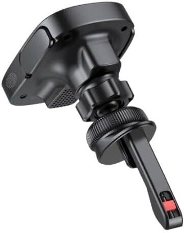 Magnetic Wireless Car Charger Holder – 2-in-1 Windshield & Vent Mount