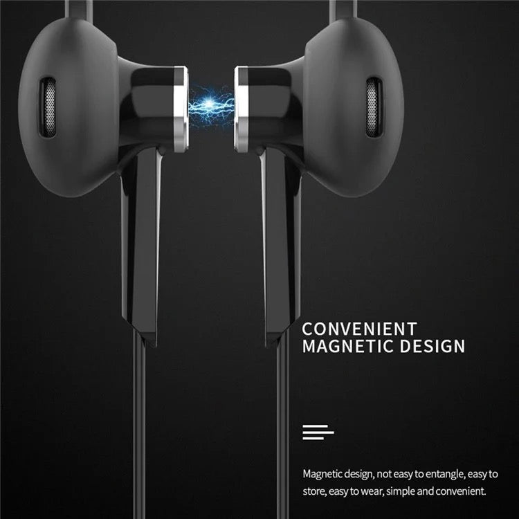 Wireless Neckband Earbuds V5.0 – 360° Surround Sound + 8H Playtime