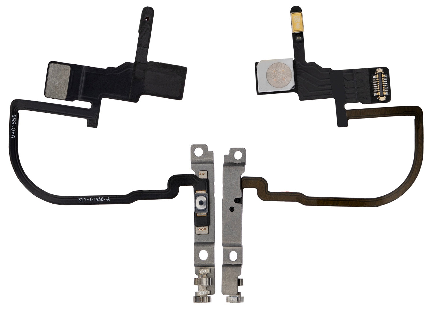 Power Button Flex Cable with Flash Compatible with iPhone XS / XS Max – Side Key + Rear Flash Connector | A1920 A2097 A2098 A1921 A2101 A2102 A2104