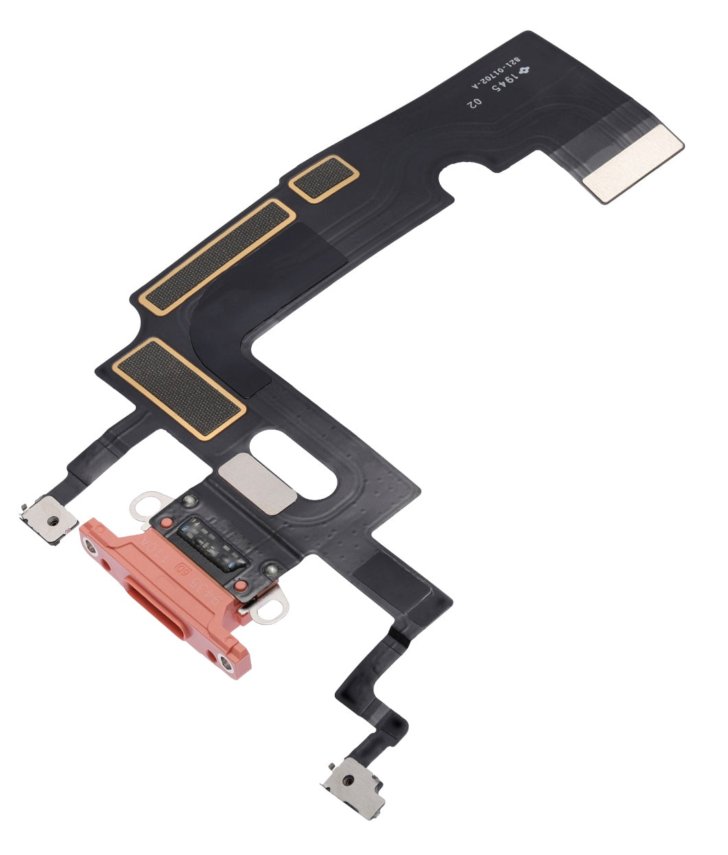 Charging Port Flex Cable Compatible with iPhone XR – Coral USB Charging Dock & Microphone Flex | A1984 A2105 A2106 A2108