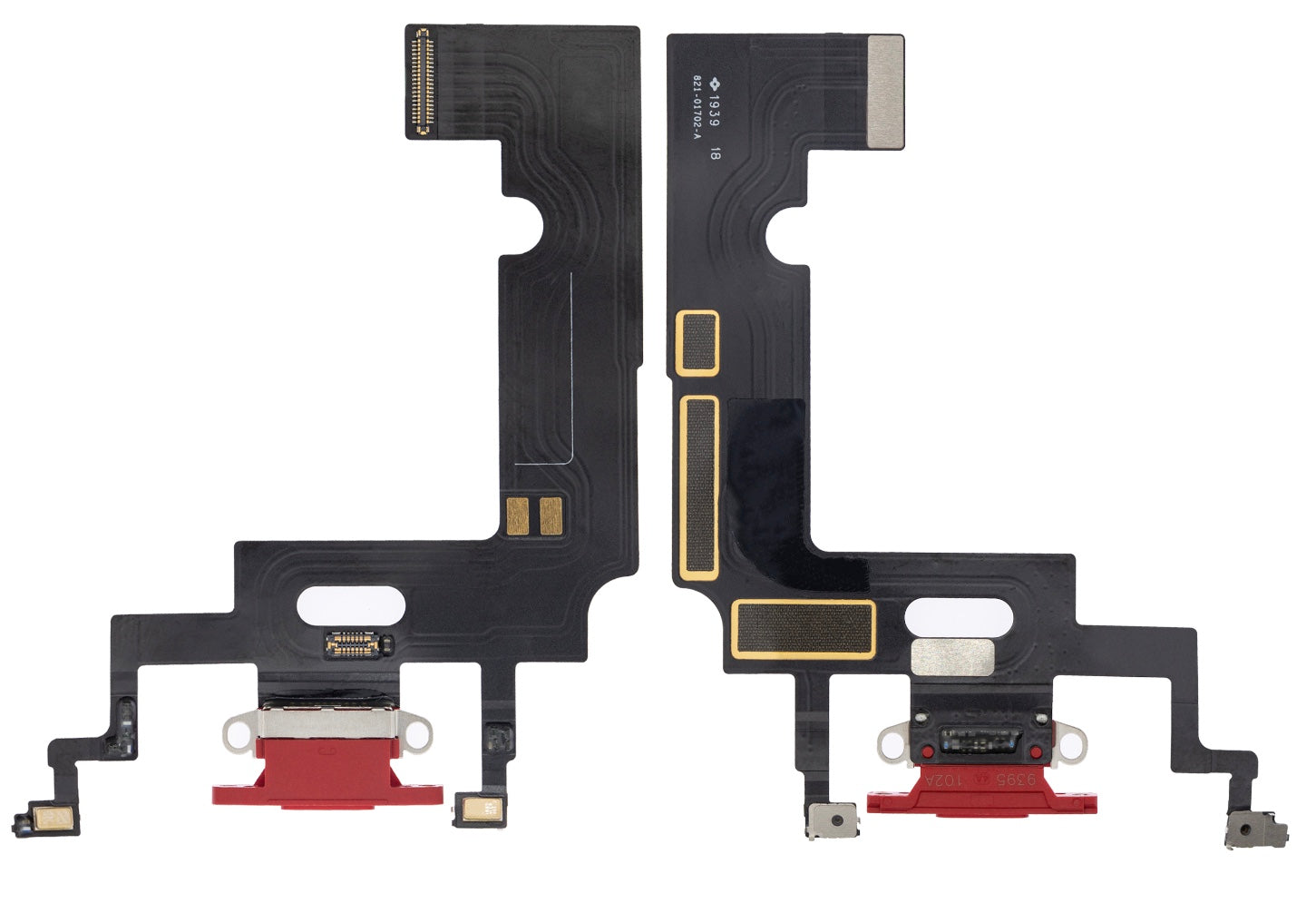 Charging Port Flex Cable Compatible with iPhone XR – Red USB Charging Dock & Microphone Flex | A1984 A2105 A2106 A2108