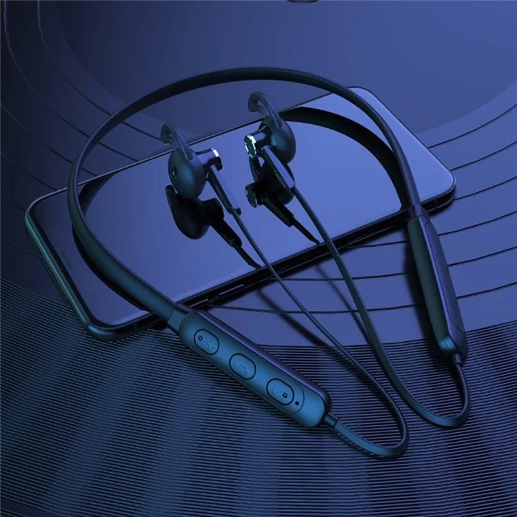 Wireless Neckband Earbuds V5.0 – 360° Surround Sound + 8H Playtime