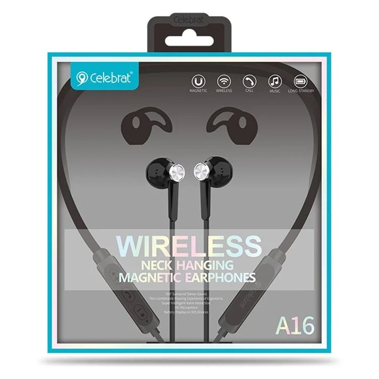 Wireless Neckband Earbuds V5.0 – 360° Surround Sound + 8H Playtime