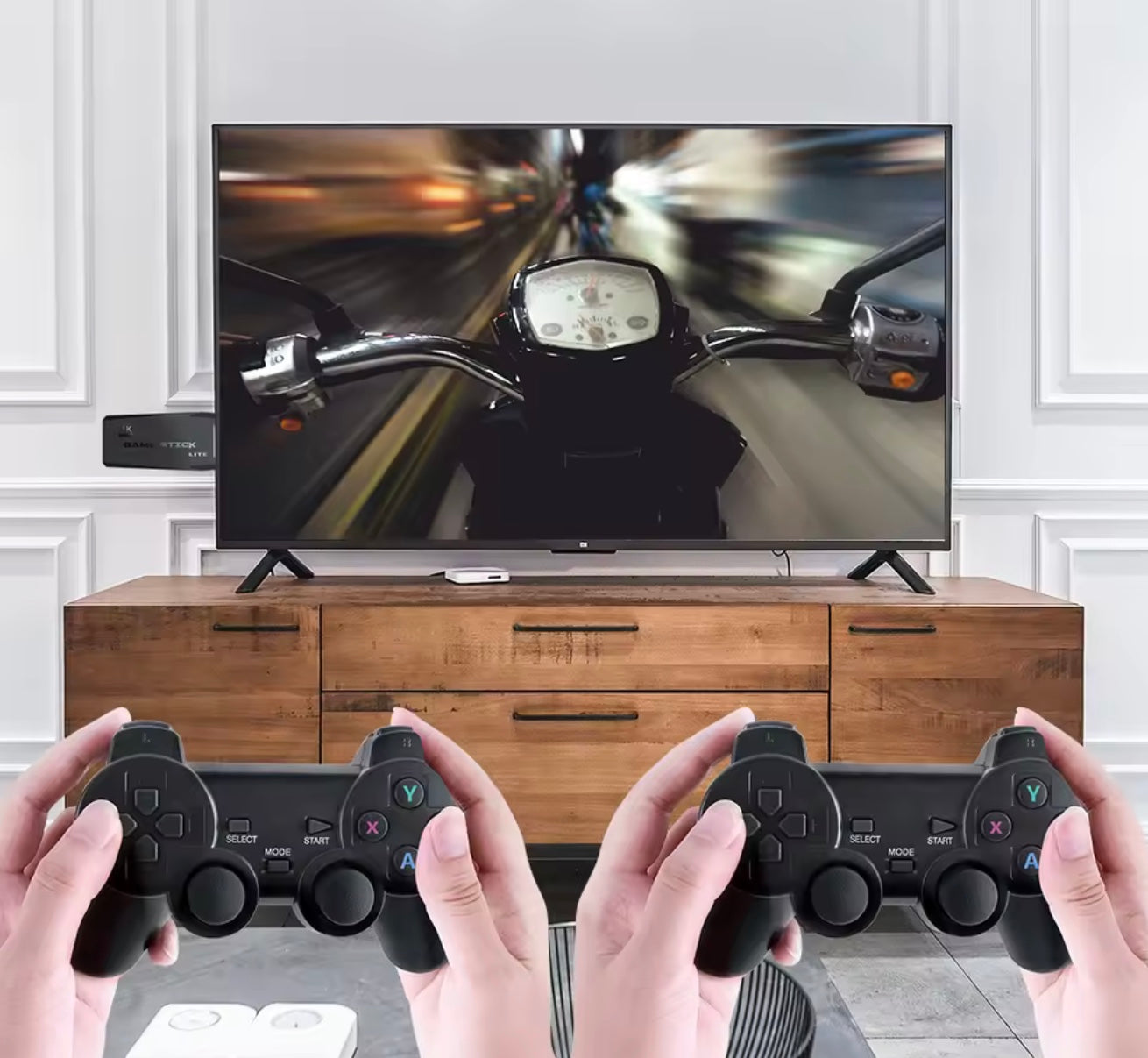 2.4G Wireless Controller Gamepad – 40 Emulator Support, HDMI TV Output