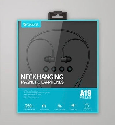 Ergonomic Wireless Earbuds with 10mm Drivers | HD Mic + Stereo Sound | 8H Playback | Bluetooth 5.0