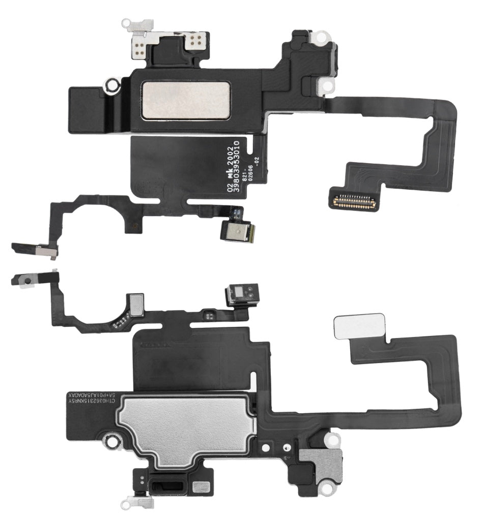 iPhone 12 Mini Ear Speaker with Proximity Sensor Flex – A2176 A2398 A2400 A2399 – Internal Audio & Screen Sensor Repair