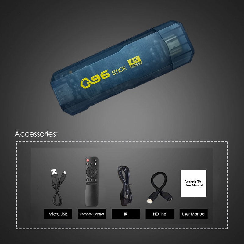 Android TV Stick – 4K Ultra HD Streaming with Dual-Band Wi-Fi