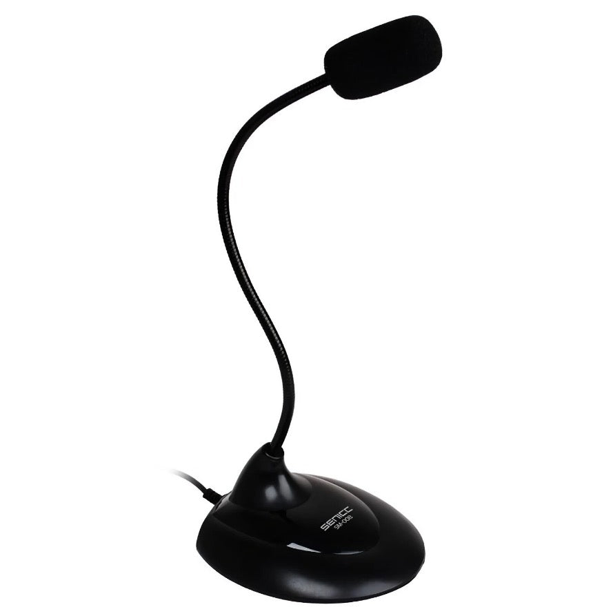 Multimedia Microphone – Omnidirectional, Adjustable Metal Hose, 3.5mm Plug