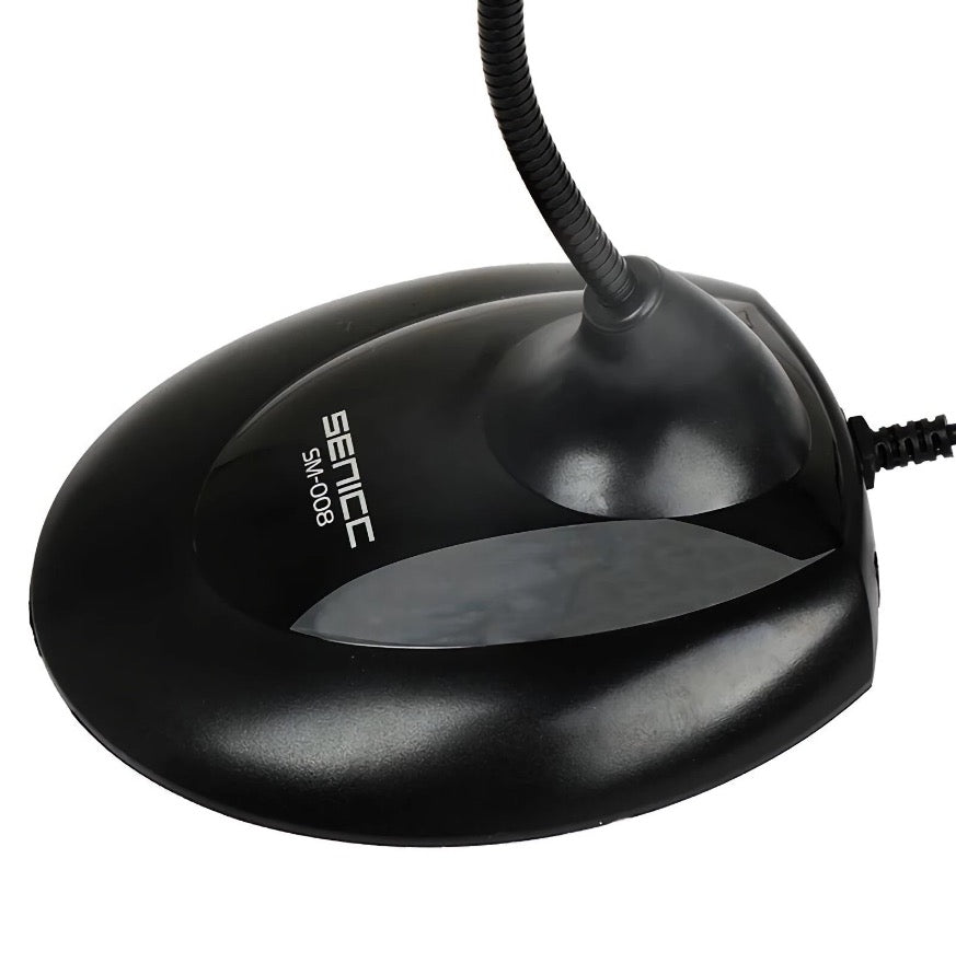 Multimedia Microphone – Omnidirectional, Adjustable Metal Hose, 3.5mm Plug