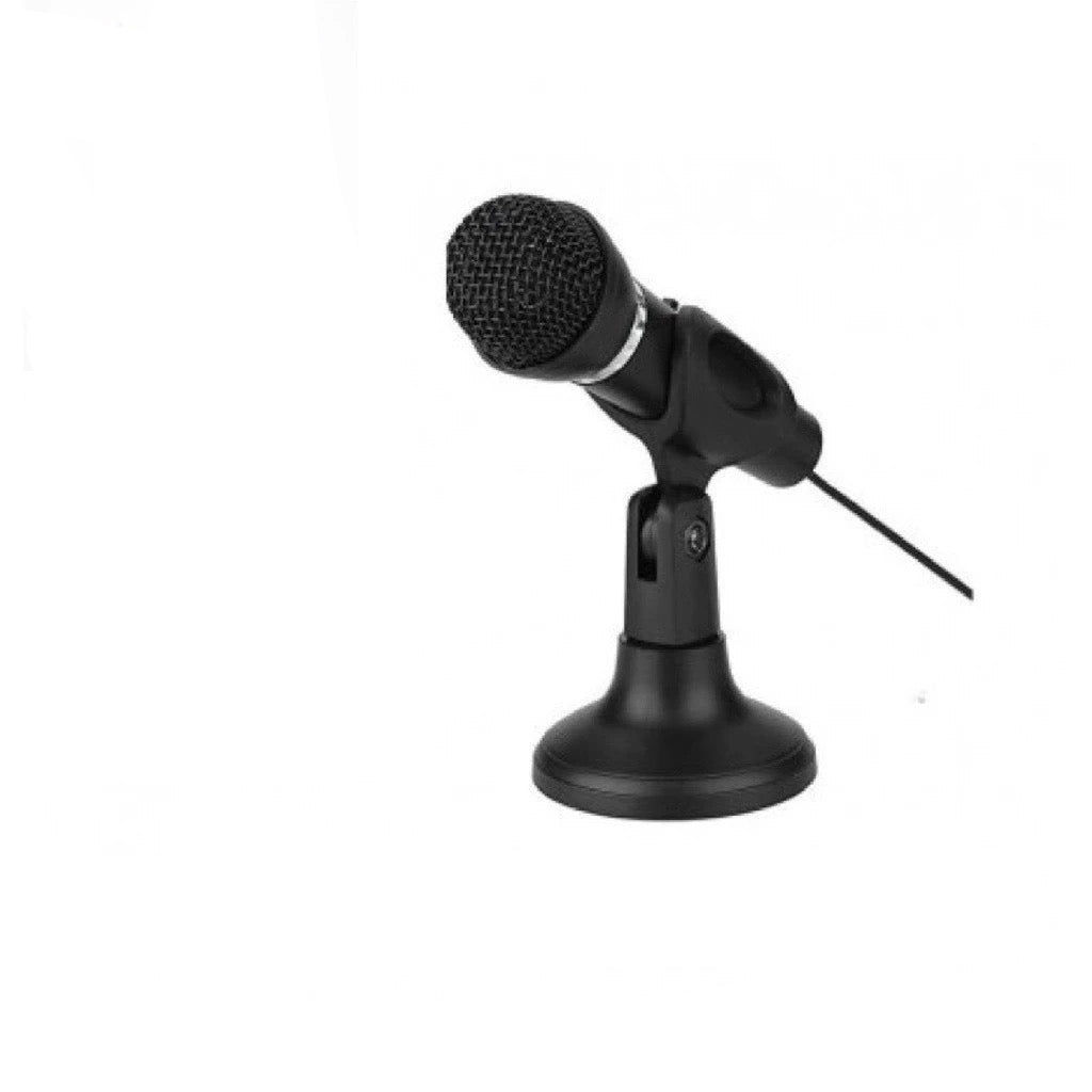 Classic Stereo Microphone – 3.5mm Plug, Compact Design, Wide Frequency Range