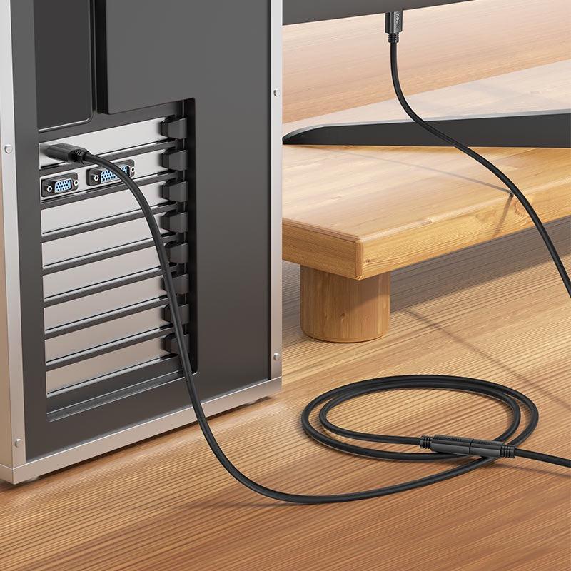 HDTC to HDTV Male-to-Female 1M Extension Cable – 4K 60Hz HD Video Support