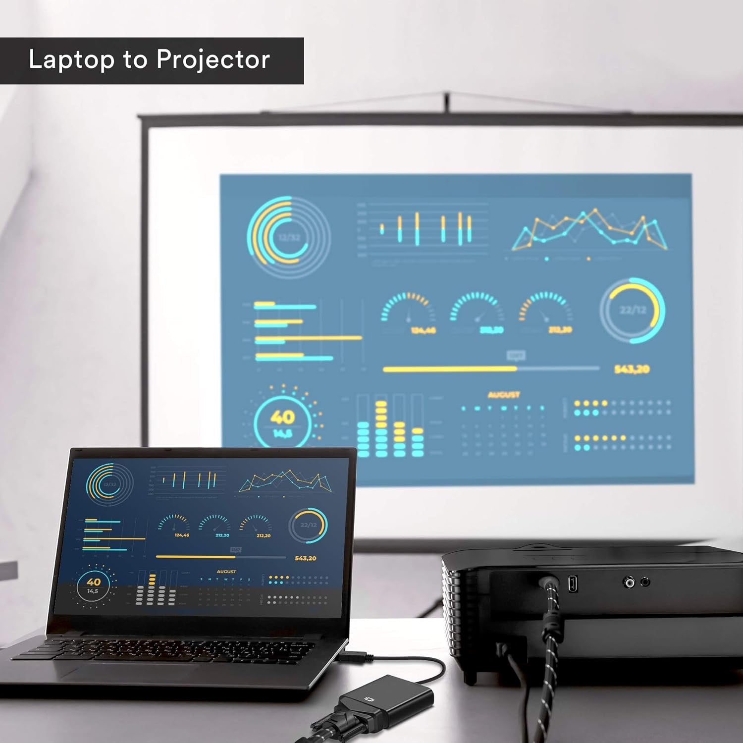 VGA to DisplayPort Adapter – Legacy VGA to DP Video Converter
