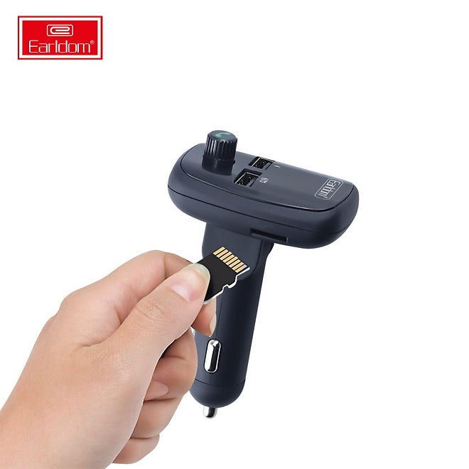 Wireless FM Car Kit with MP3 Player & Dual USB – Bluetooth FM Transmitter Charger