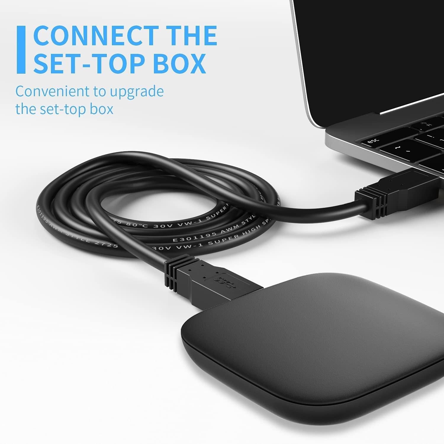 USB to USB Computer Cable – 2M High-Speed Data Transfer Cord