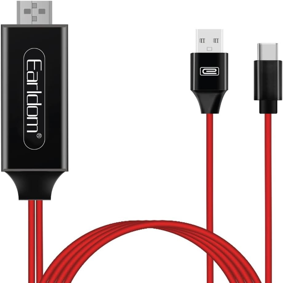 USB-C to HDTV Adapter Cable 2M – 4K Type-C to HDMI Video Converter