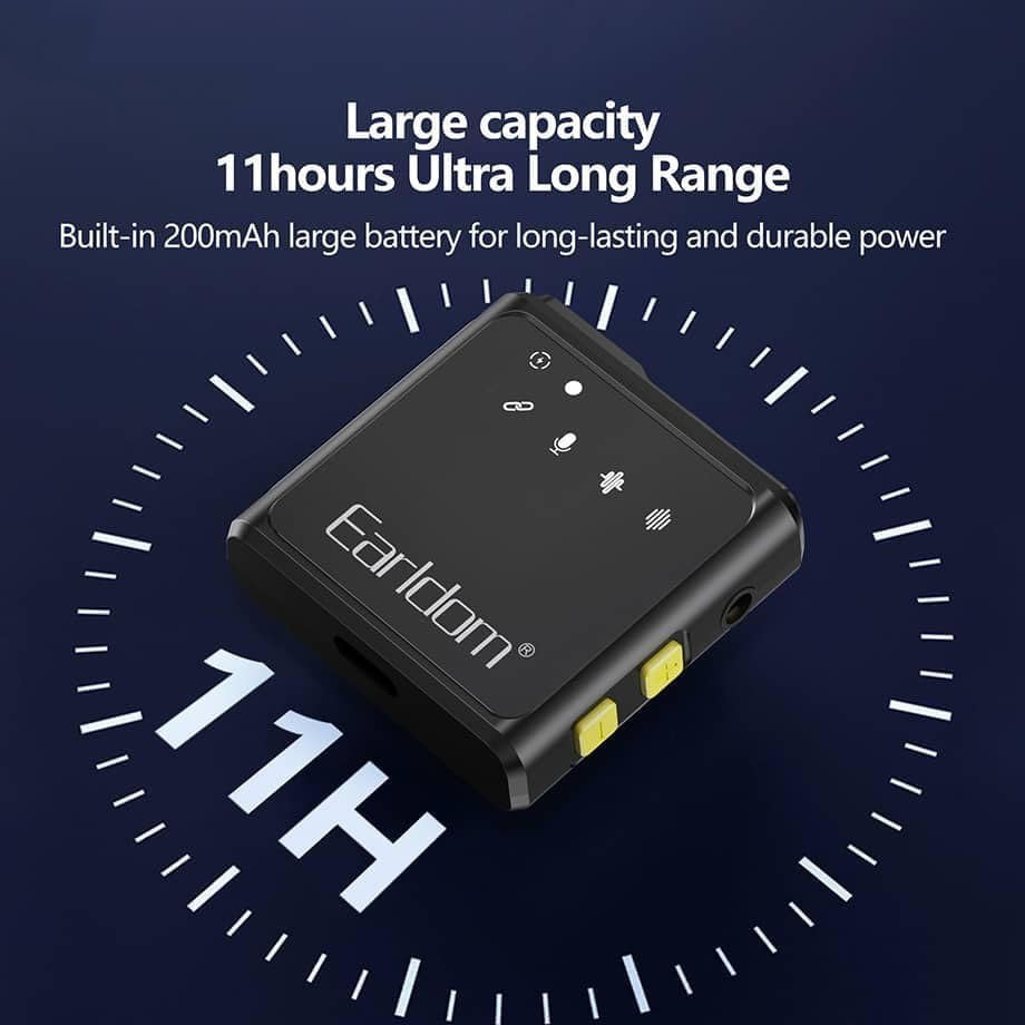 Type-C Wireless Collar Clip Microphone – Plug & Play Lavalier Mic for Android & USB-C Devices