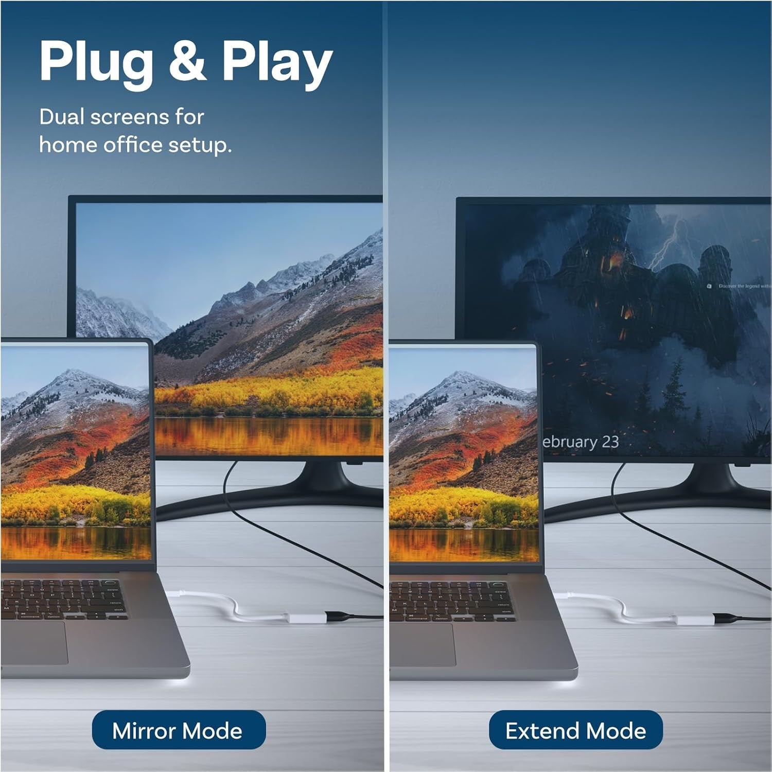 Mini DisplayPort to HDMI Adapter – Full HD 1080p/4K Output