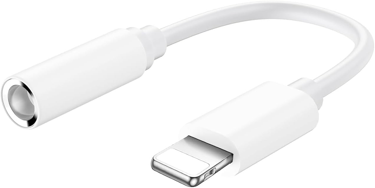 8-Pin to 3.5mm Headphone Jack Adapter – 8-Pin to AUX Audio Converter