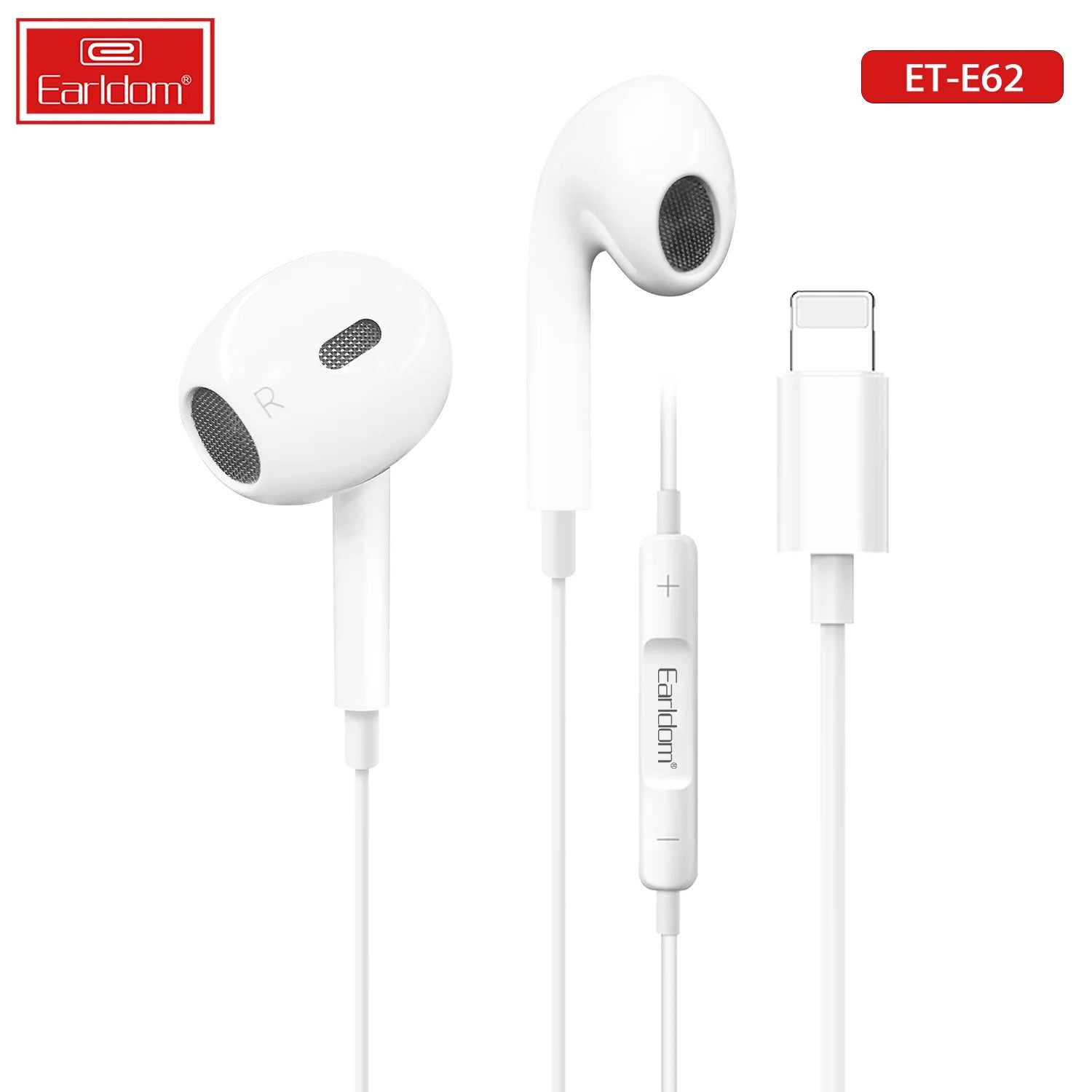 8-Pin In-Ear Earphones – Lightning Connector Wired Headphones with Mic & Remote