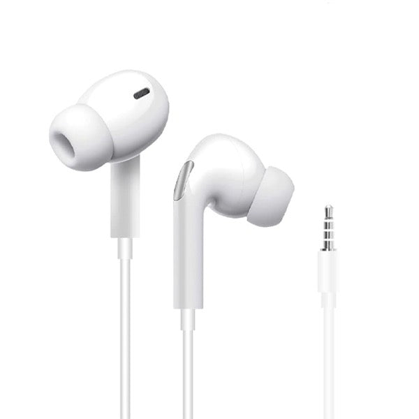 3.5mm Stereo Earphones – Wired In-Ear Headphones with Mic & Control Button