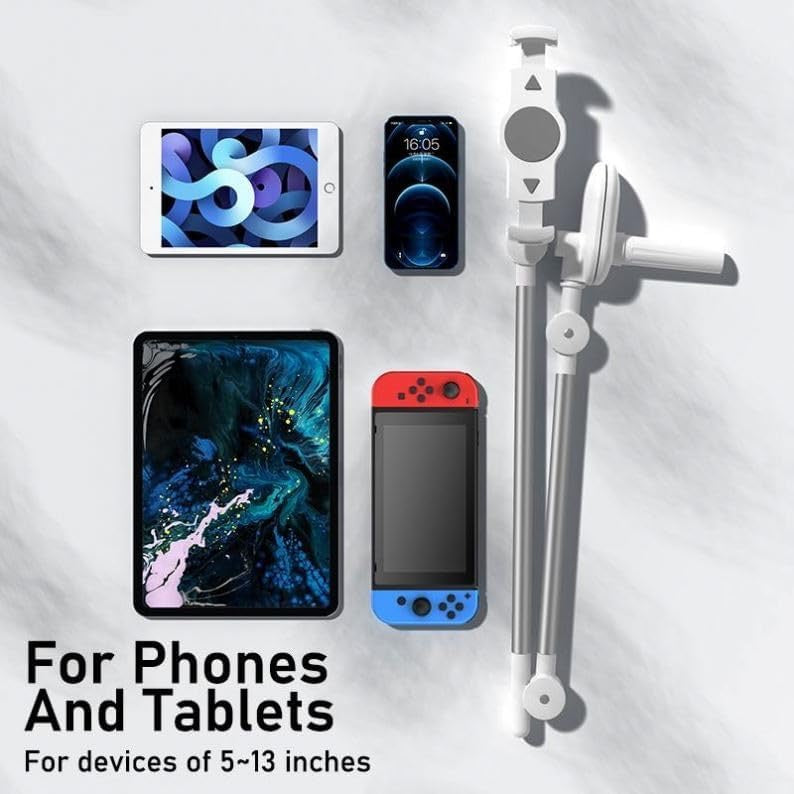 HANDY HOLDER – Universal Adjustable Phone Mount for Desk, Bed, or Office