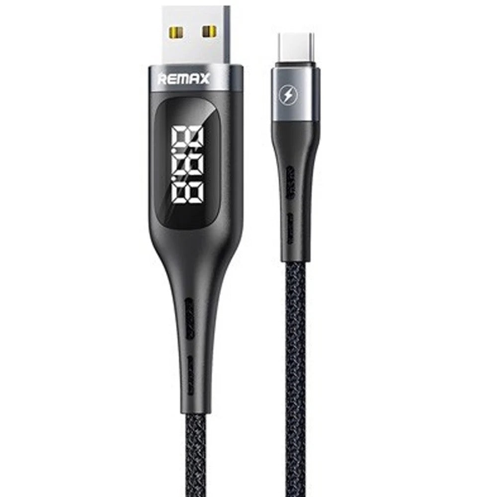 Smart Display Charging Cable – 1.2M, 2.1A, Real-Time Monitor