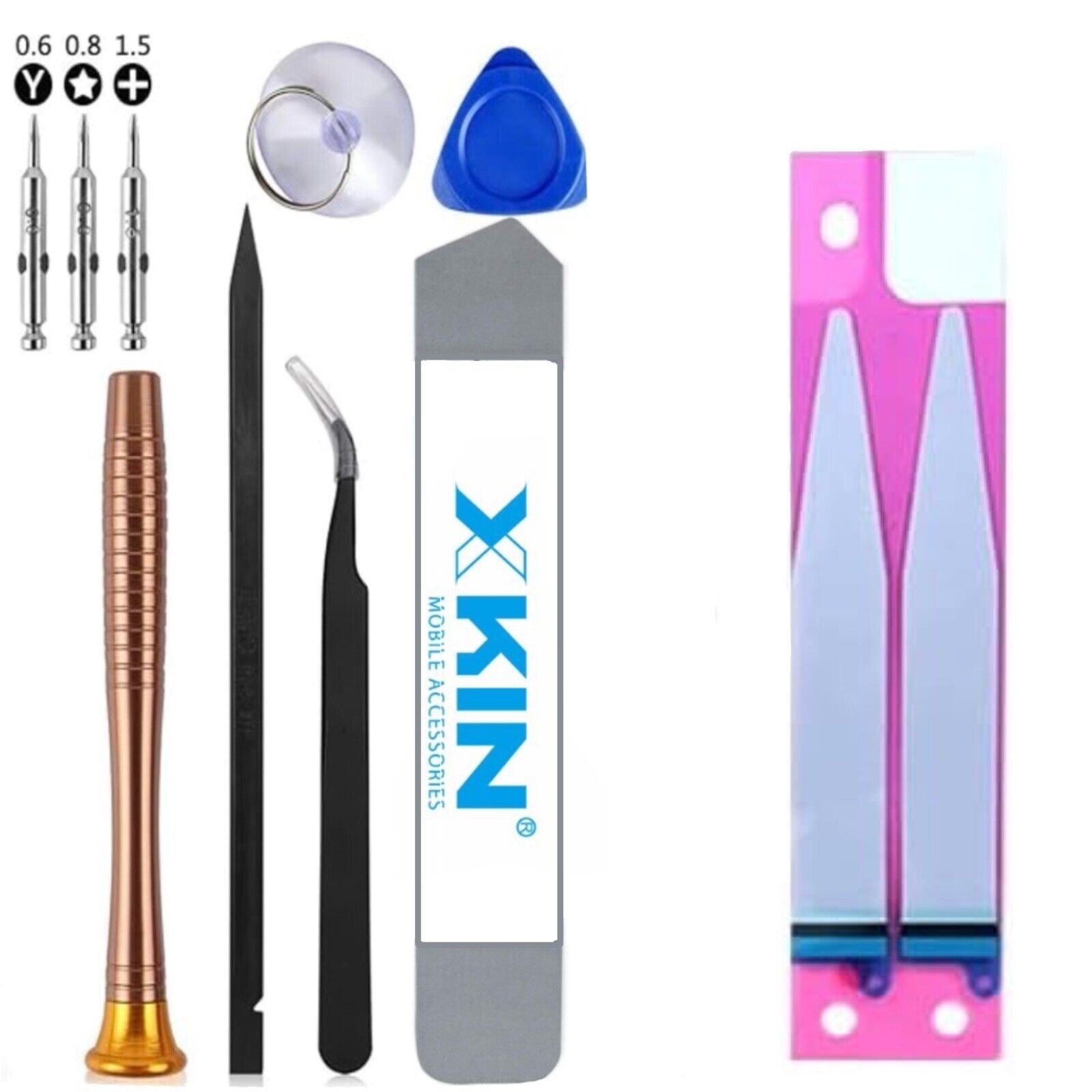 XKIN iPhone 15 Pro Battery Replacement – 3274mAh Li-ion Polymer | OEM-Compatible High-Capacity 0-Cycle Cell