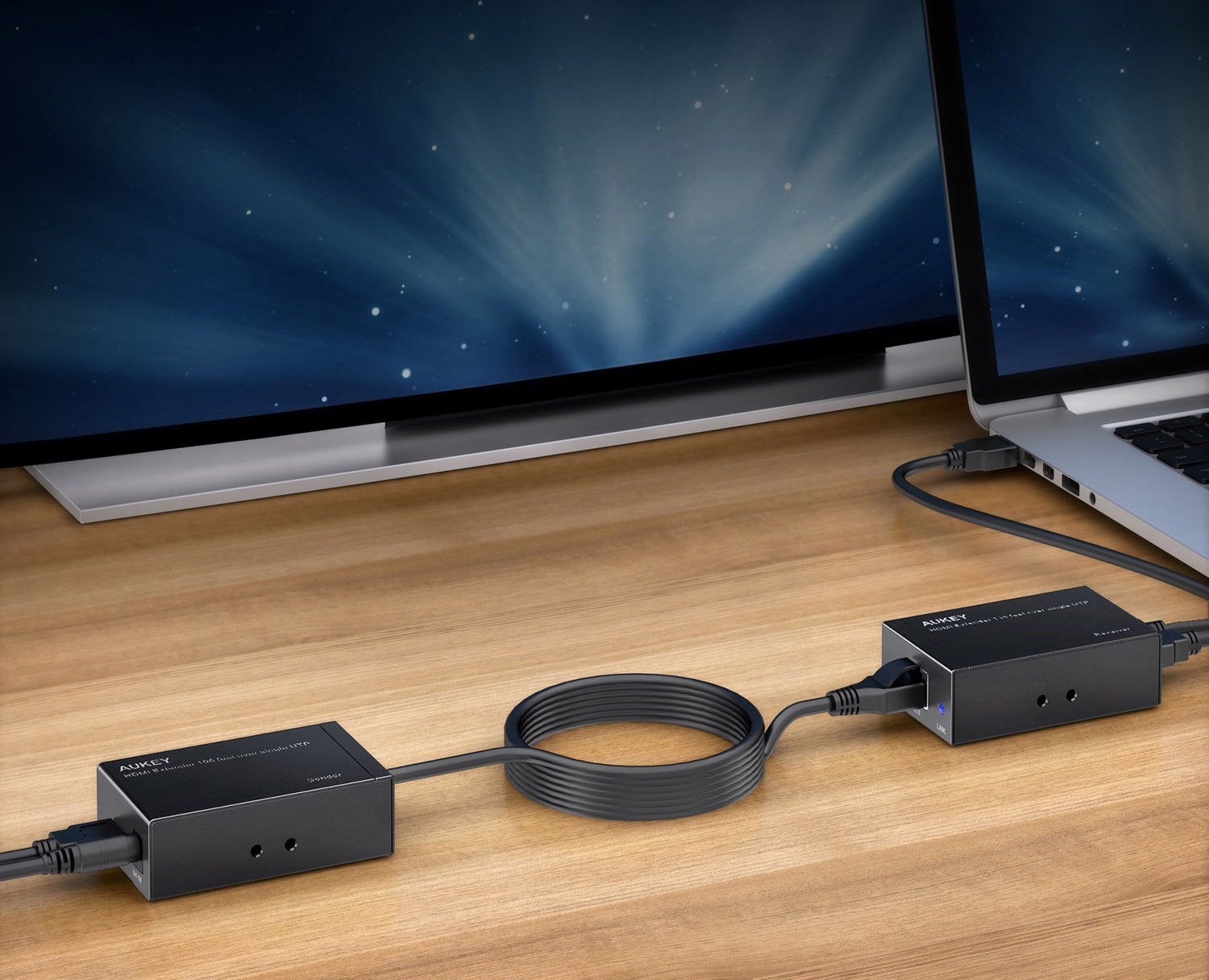 HDMI Extender Over UTP – 196ft (60M) Transmission via Single Cable