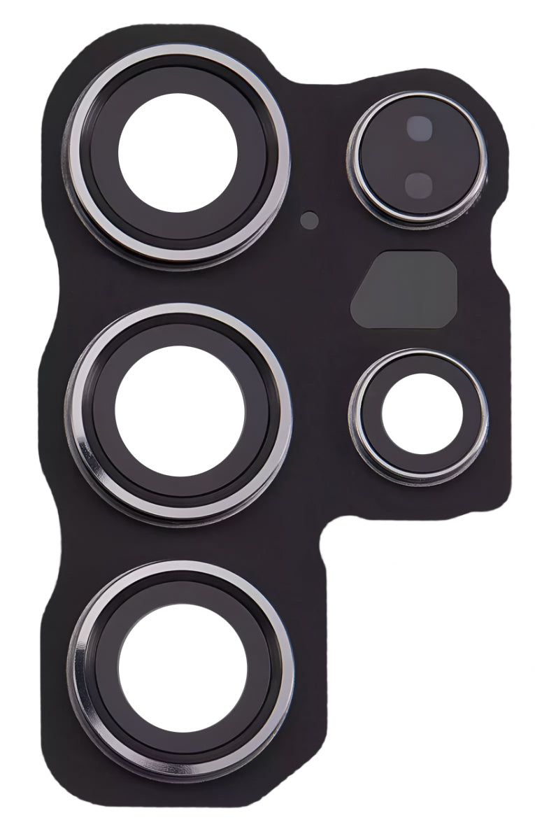 Black Rear Camera Lens Glass Cover Set – Compatible with Samsung S24 Ultra (SM-S928 Series) | Full Lens Protection Kit