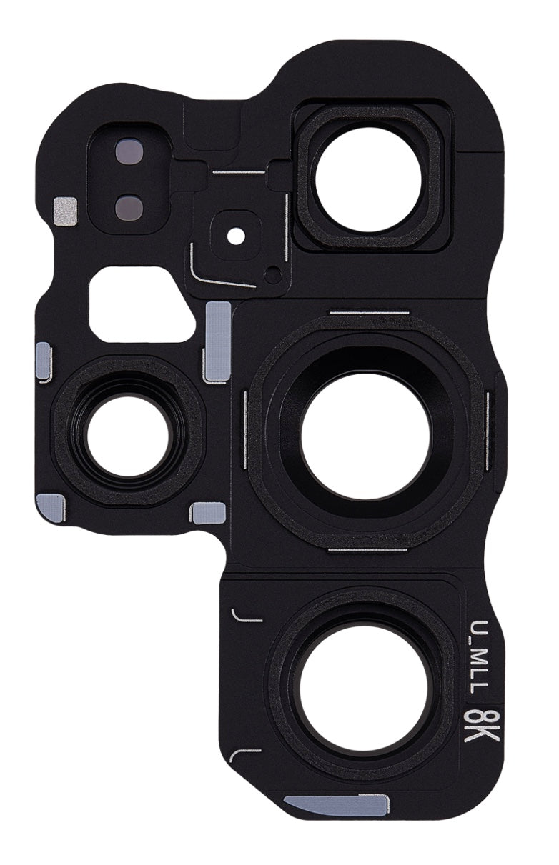 Black Rear Camera Lens Glass Cover Set – Compatible with Samsung S24 Ultra (SM-S928 Series) | Full Lens Protection Kit