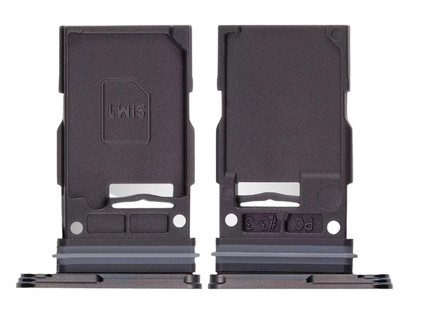 Black Single SIM Card Tray – Compatible with Samsung S24 Ultra (SM-S928 Series) | OEM Finish + Water-Seal Ring