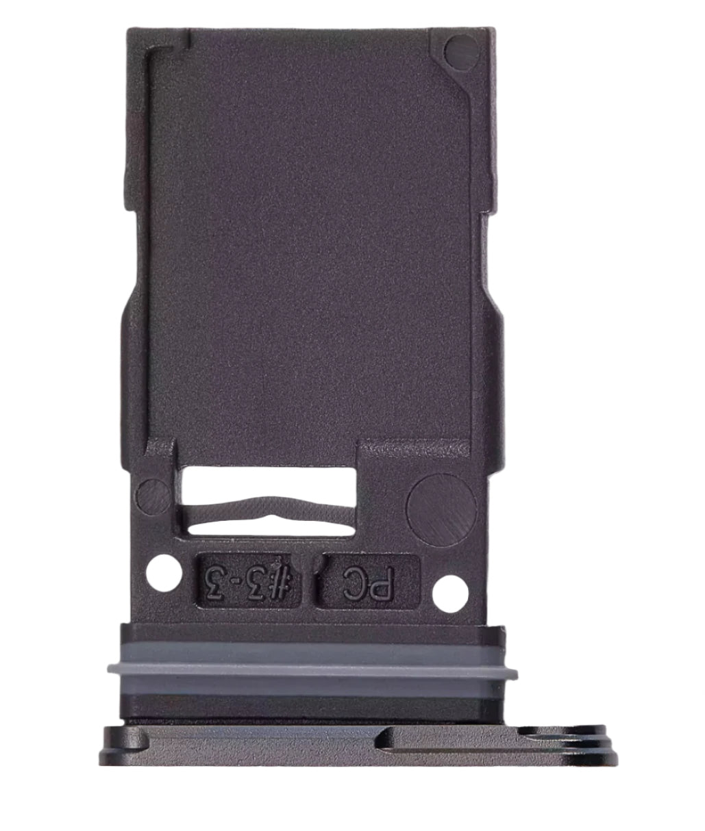 Black Single SIM Card Tray – Compatible with Samsung S24 Ultra (SM-S928 Series) | OEM Finish + Water-Seal Ring