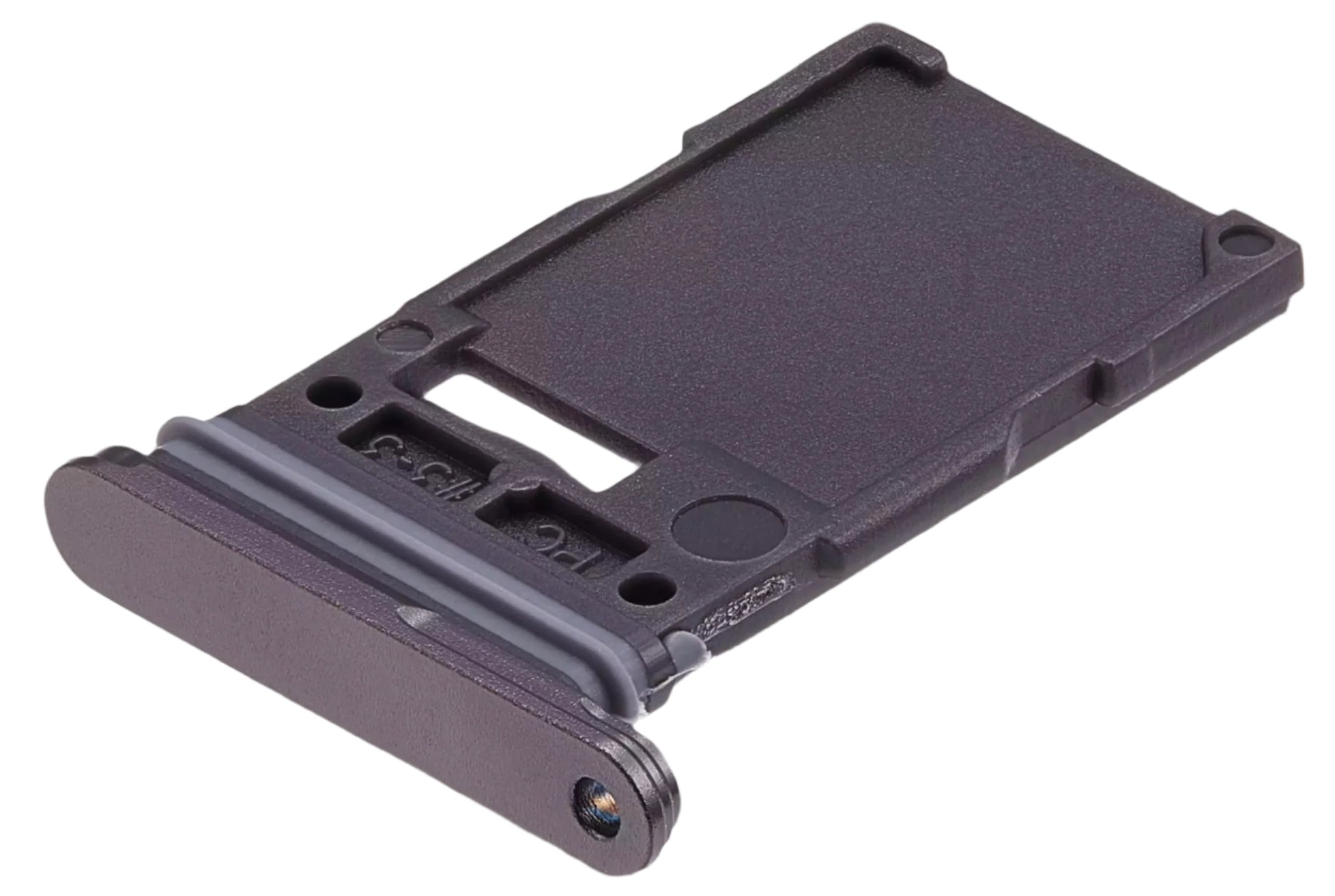 Black Single SIM Card Tray – Compatible with Samsung S24 Ultra (SM-S928 Series) | OEM Finish + Water-Seal Ring