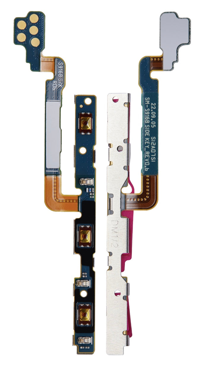 Power & Volume Button Flex Cable for Samsung S23 Plus / S23 5G – Side Key Function Repair Strip
