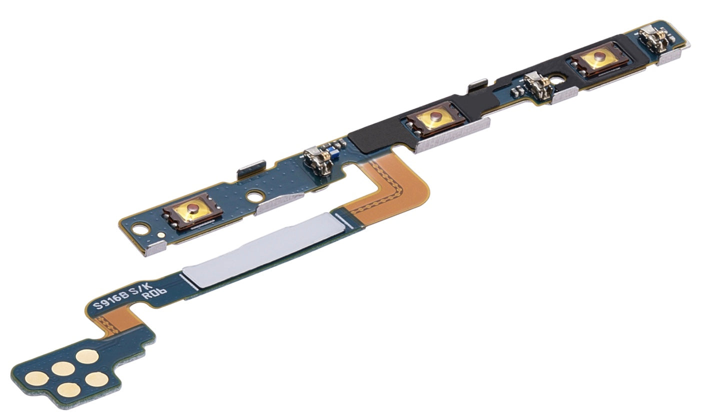 Power & Volume Button Flex Cable for Samsung S23 Plus / S23 5G – Side Key Function Repair Strip