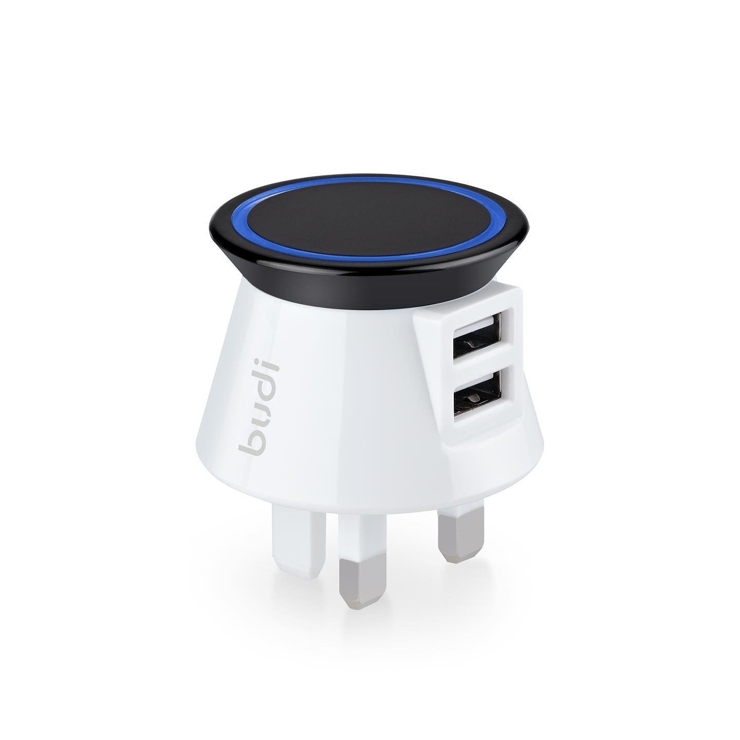 UK Dual USB Wall Charger – 12W Fast Charging Adapter | 3-Pin Plug